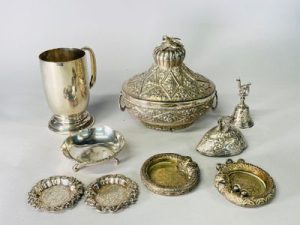 Gümüş obje alanlar